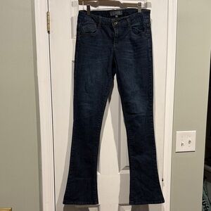 Wit & Wisdom Deep Indigo Flare Jeans. Size 2